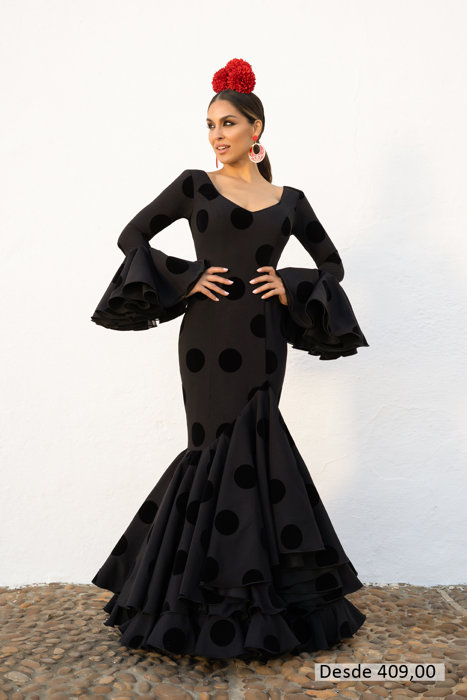 Traje Flamenca modelo Marina